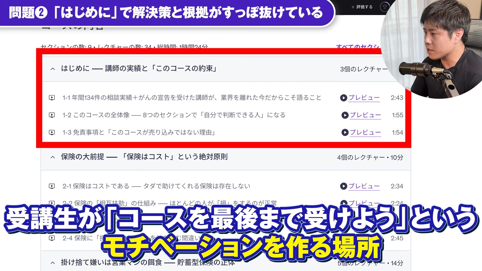 問題② はじめにで解決策と根拠がすっぽ抜けている