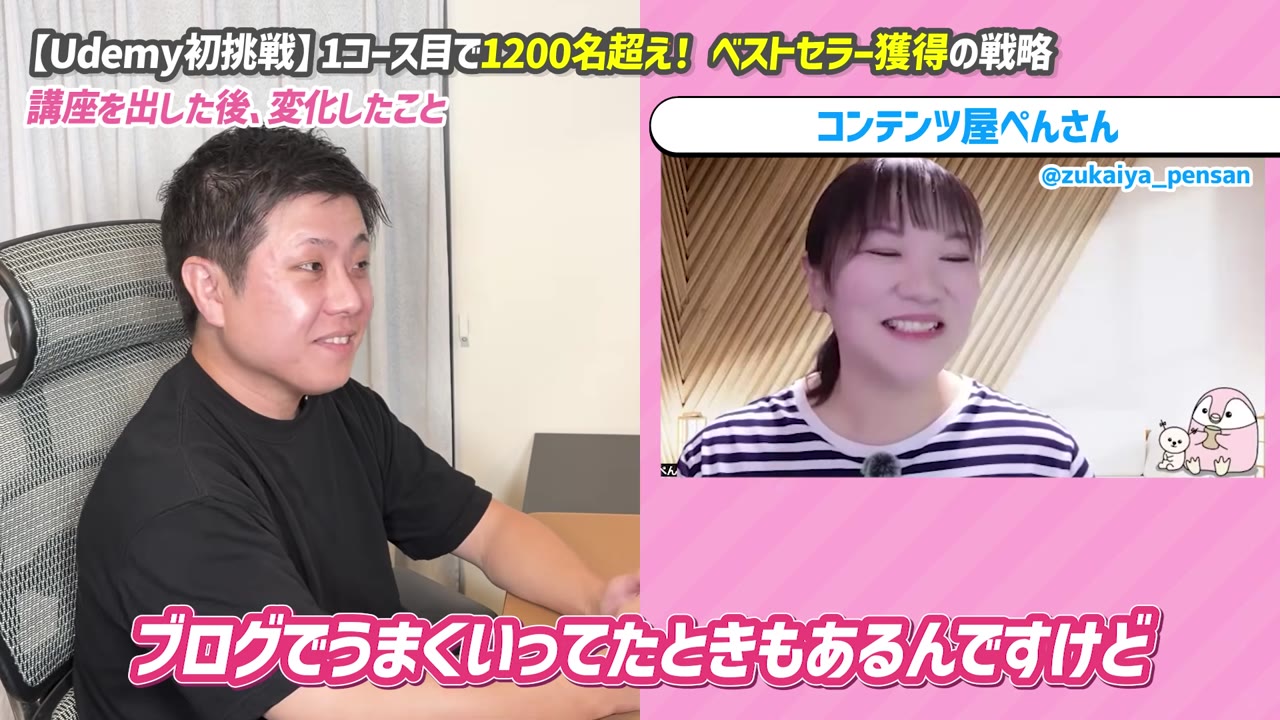 ブログでうまくいってたときもあるんですけど